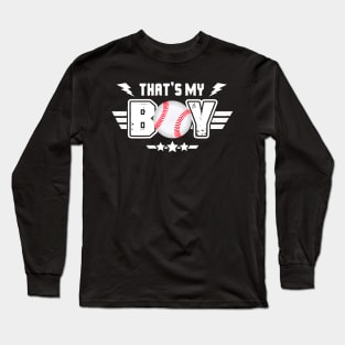 That_s My Boy Baseball Long Sleeve T-Shirt